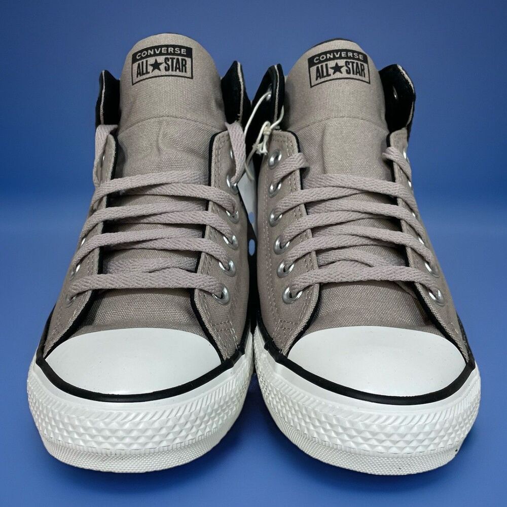 Converse CTAS High Street Mid Top Men's Size 10 Sneakers Papyrus/Black A14294C - Picture 5 of 9
